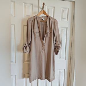 Tan color summer dress
